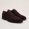 Zapato Oxford de vestir marrón