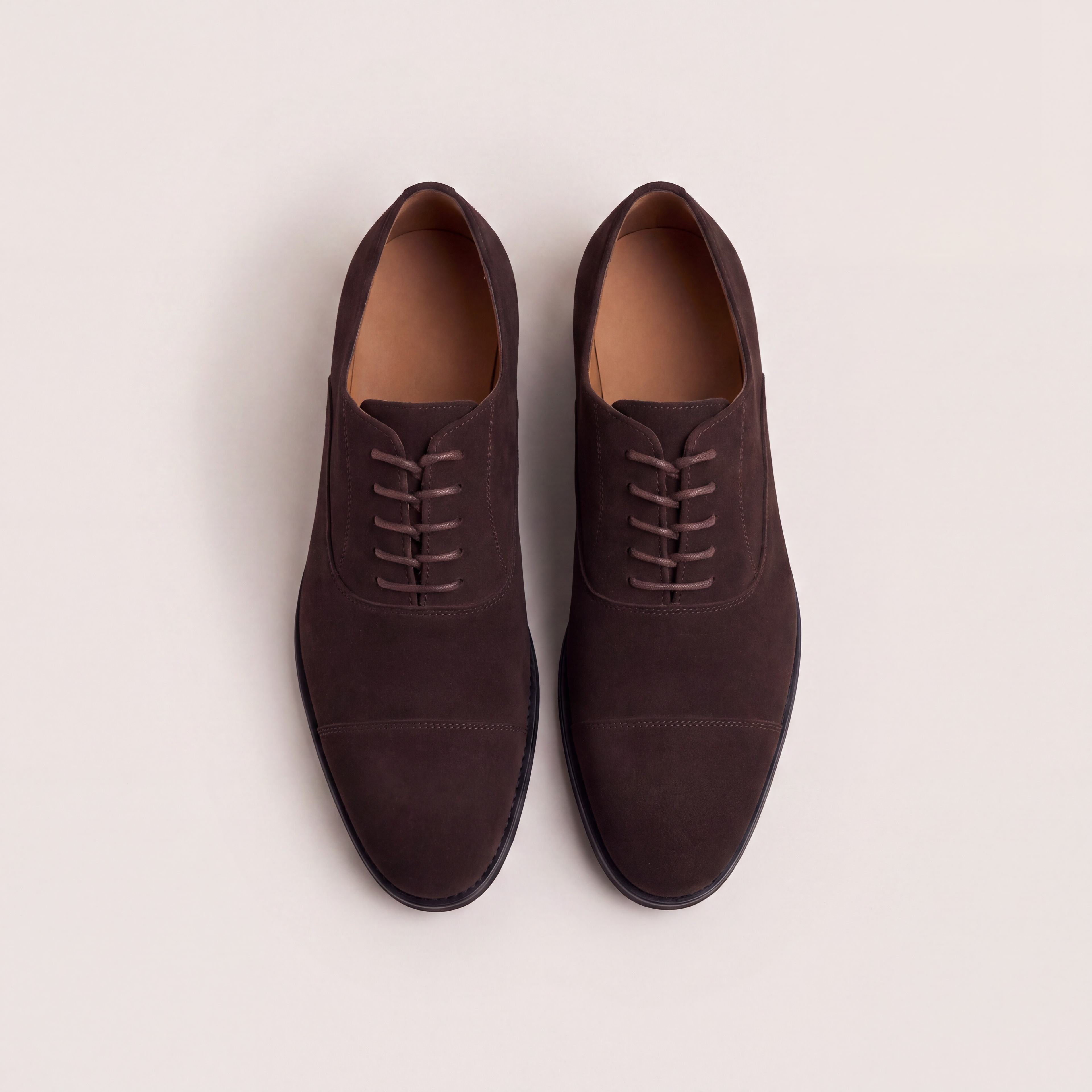 Zapato Oxford de vestir marrón