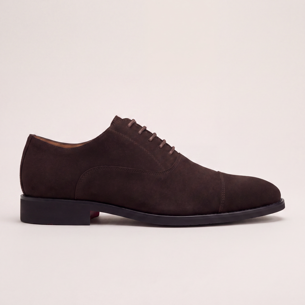 Zapato Oxford de vestir marrón