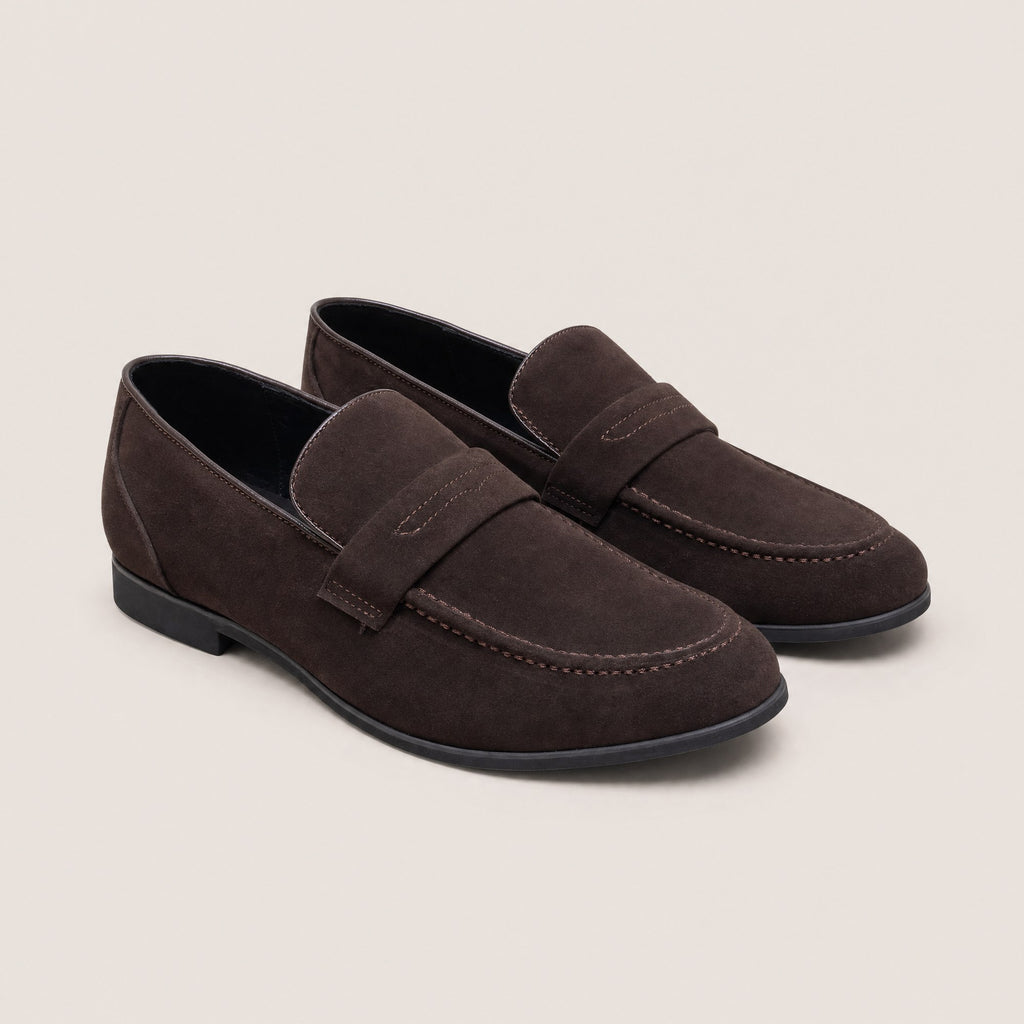 Mocasin loafer marrón de vestir