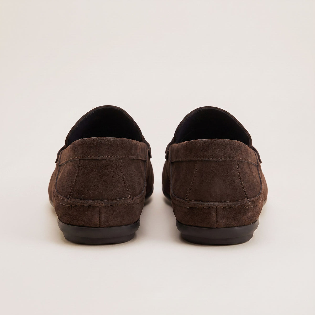 Mocasín de vestir marrón clásico