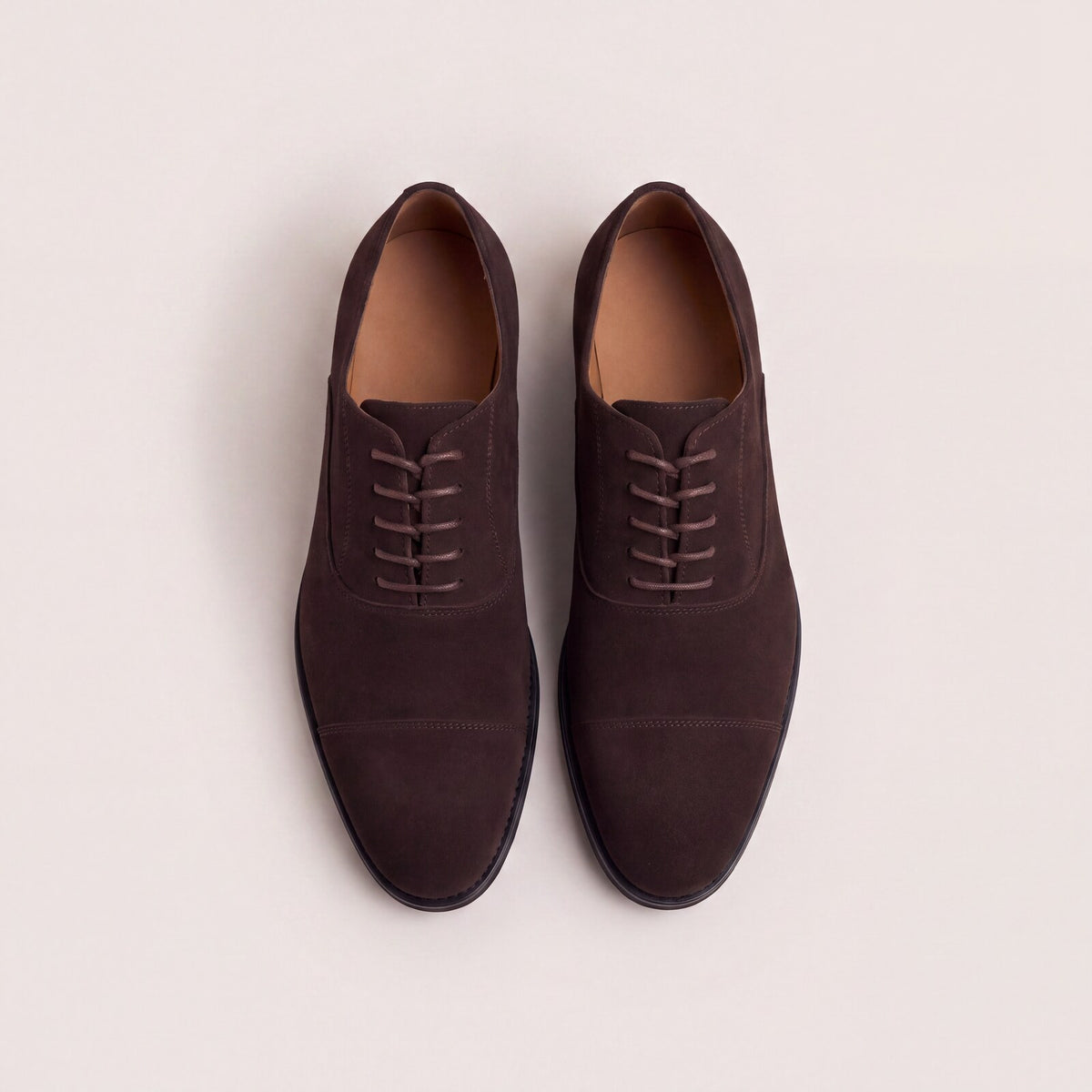 Zapato Oxford de vestir marrón