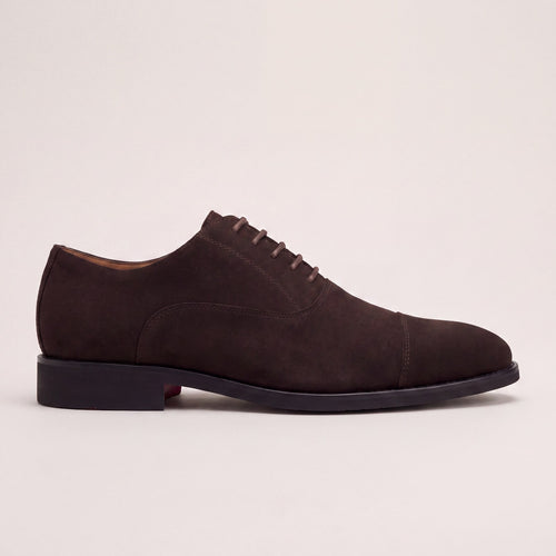 Zapato Oxford de vestir marrón